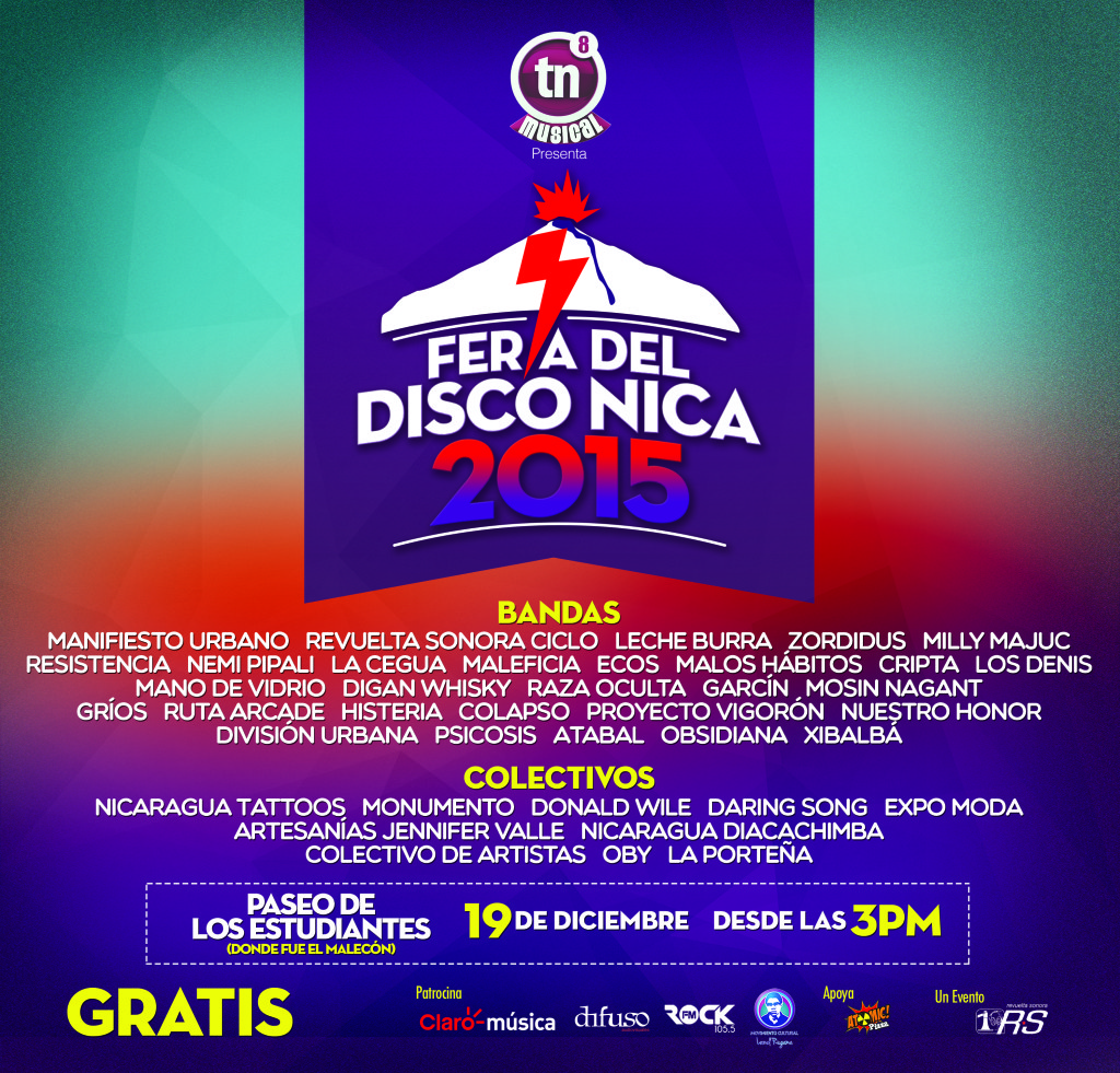 Feria del Disco Nica 2015